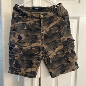 Camouflage Cargo Shorts